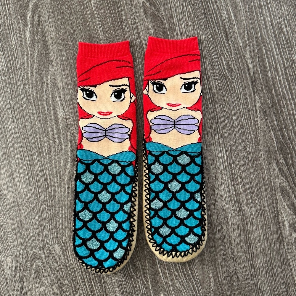 Little Mermaid Slipper Socks